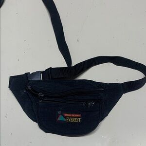 Black Waist Bag